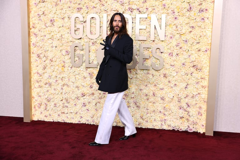 Jared Leto attends the 81st Annual Golden Globe Awards in Beverly Hills, California, U.S., January 7, 2024. REUTERS/Mike Blake
