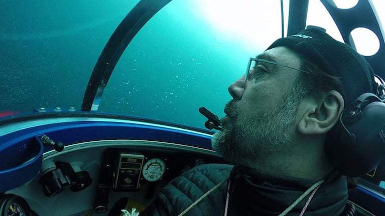 Javier Bardem se sumergió en aguas de la Antártida en una misión de Greenpeace