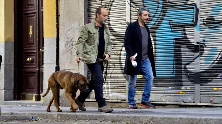 Javier Cámara actúa de Tomás, y acompaña en su lucha a Darín.