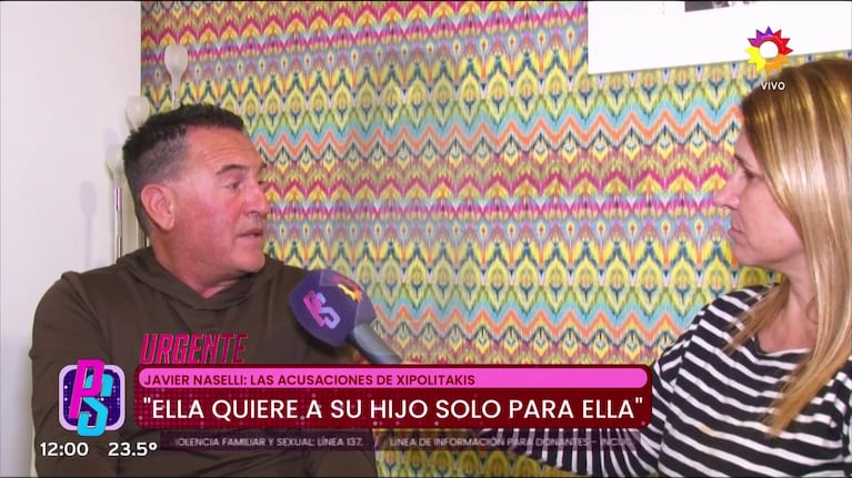 Javier Naselli habló en Puro Show (Foto: captura de eltrece).