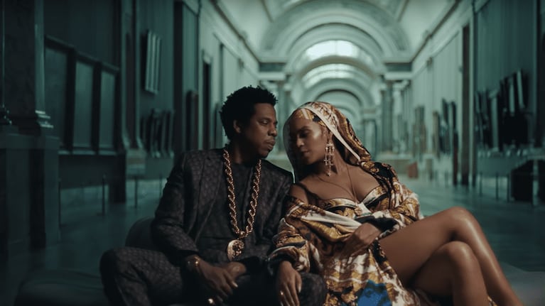 Jay Z y Beyoncé grabaron un videoclip en el Louvre