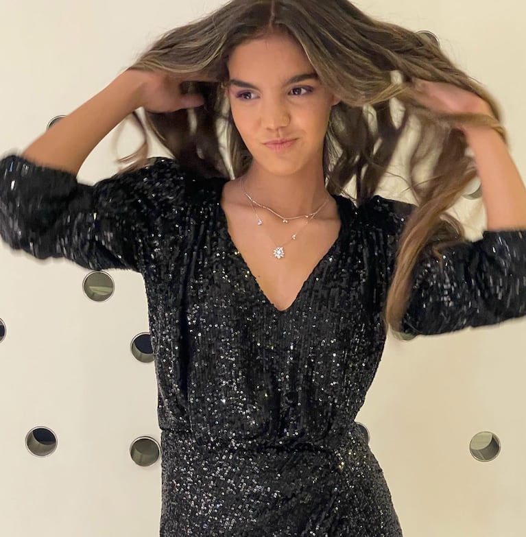 Jazmín, la hija de Eliana Guercio y Chiquito Romero, debutó como modelo a los 13: las fotos