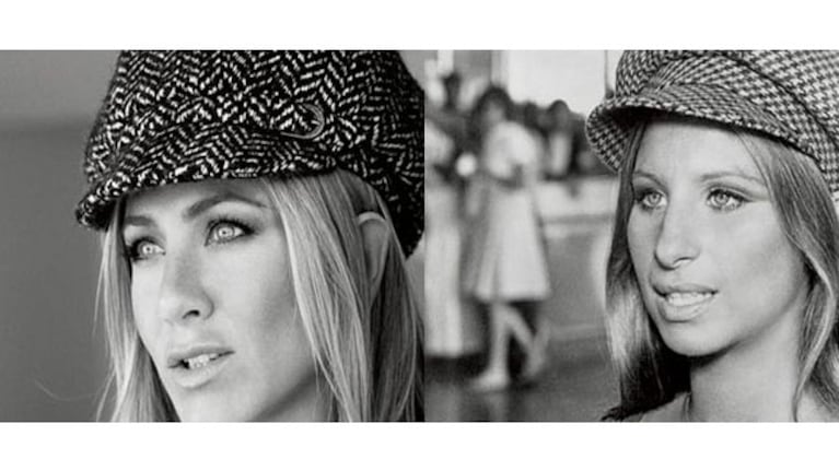 Jennifer Aniston imita a una estrella