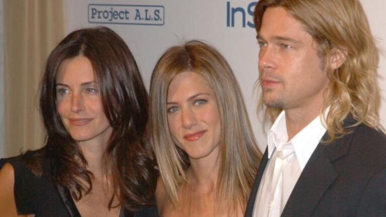 Jennifer Aniston, muy cerquita de su amiga Courtney Cox