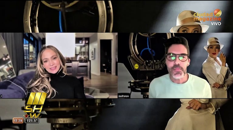 Jennifer López habló en Mshow de su último estreno (Foto: captura de Ciudad Magazine).