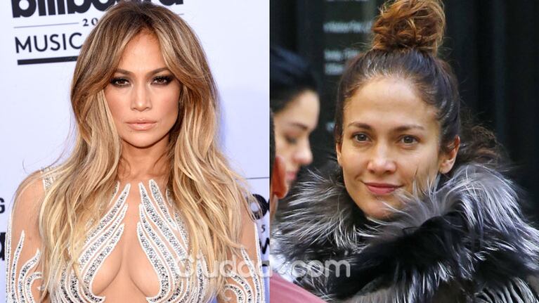 Jennifer Lopez, una diva al natural: se animó a mostrarse ¡sin nada de make up! 