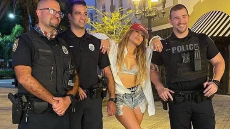 Jennifer López y el rapero Rauw Alejandro grabaron un videoclip en Miami Beach