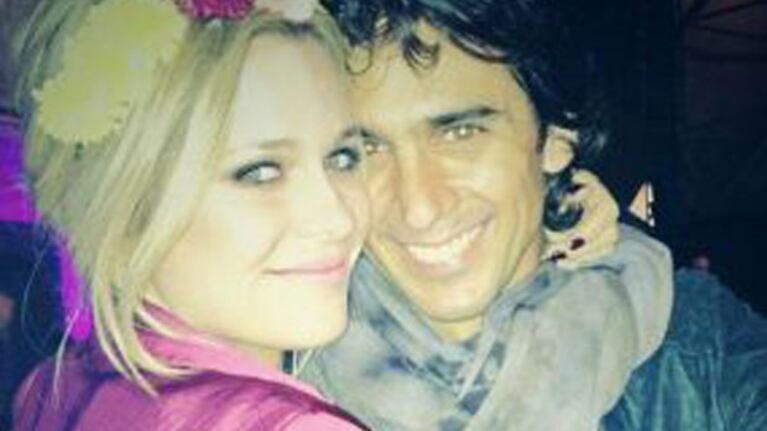 Jenny Williams y Christian, poco antes de casarse (Foto: Web).