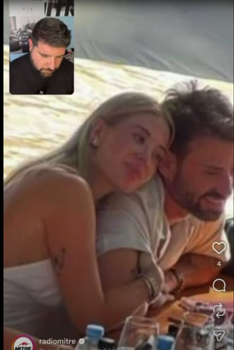 Jésica Cirio confirmó su romance con Nicolás Trombino. Crédito: Instagram