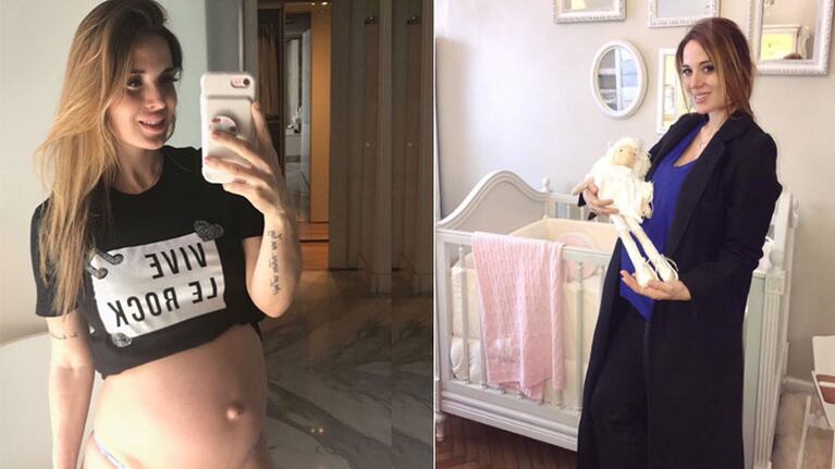 Jésica Cirio, embarazada de 8 meses