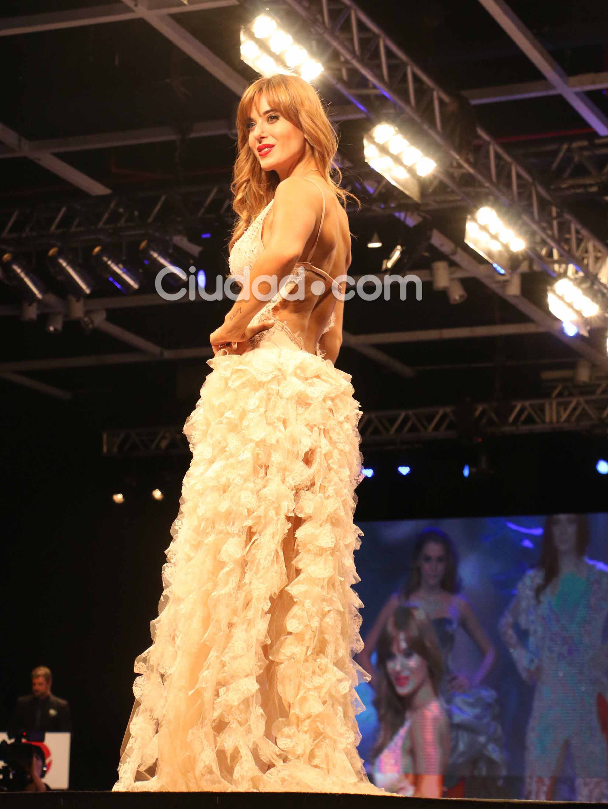 Jésica Cirio, en un desfile (Foto: Movilpress)