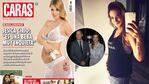 Jésica Cirio lució su pancita de embarazada. (Foto: revista Caras e Instagram)