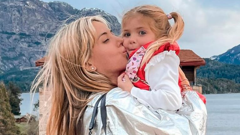 Jésica Cirio mostró el increíble regalo que recibió su hija Chloé.