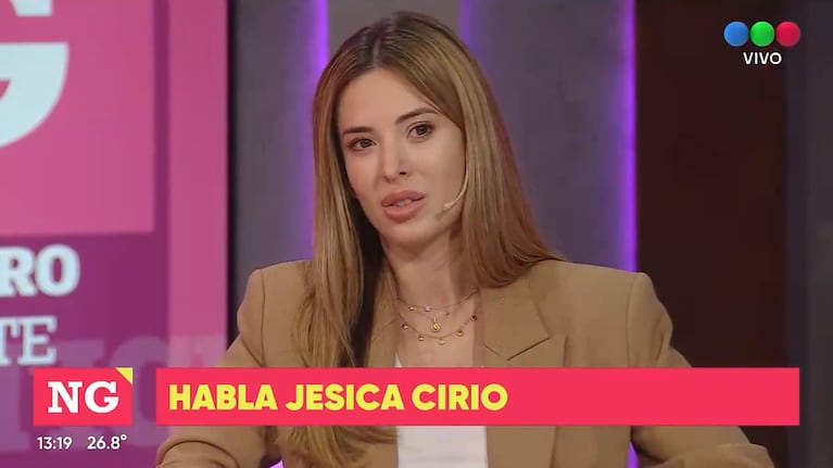 Jésica Cirio reveló qué siente ante la posibilidad de que Martín Insaurralde vaya preso