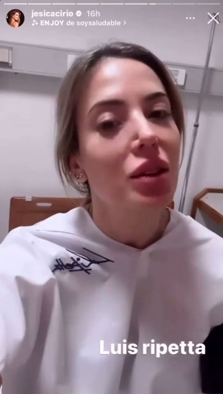 Jésica Cirio se hizo una cirugía estética en su parte íntima y contó para qué sirve: "Fueron 15 minutos"