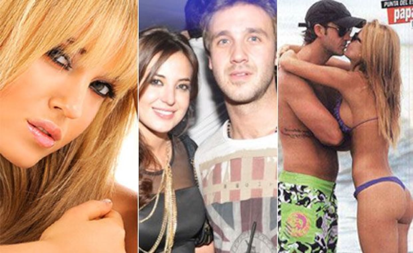 Jésica Cirio se separó de Lucas Bernardi. (Fotos: archivo Web y revista Paparazzi)