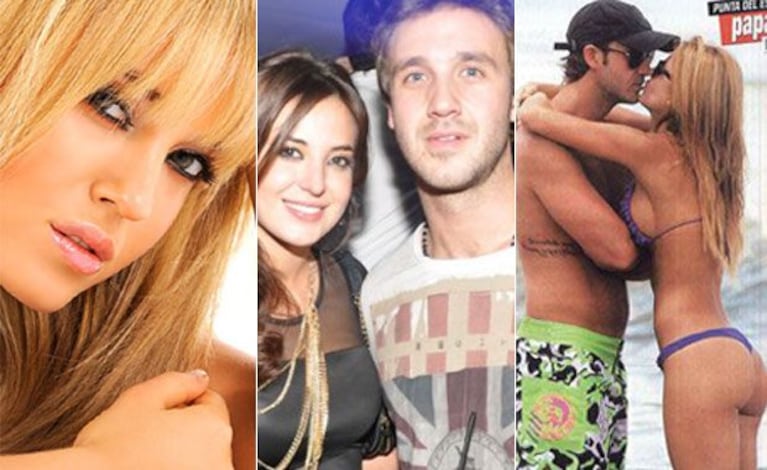 Jésica Cirio se separó de Lucas Bernardi. (Fotos: archivo Web y revista Paparazzi)