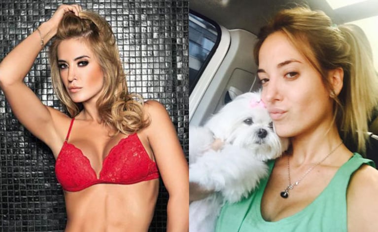 Jésica Cirio, una diosa que se animó a posar sin make up (Fotos: Web y Twitter). 