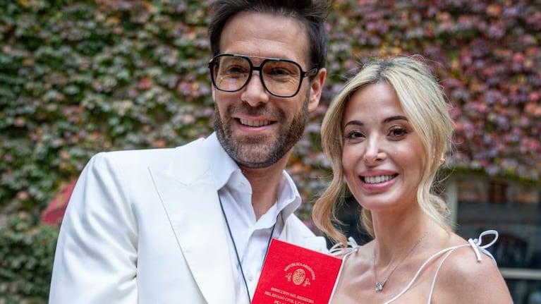 Jesica Cirio y Elías Piccirillo. Foto: Instagram @jesicacirio
