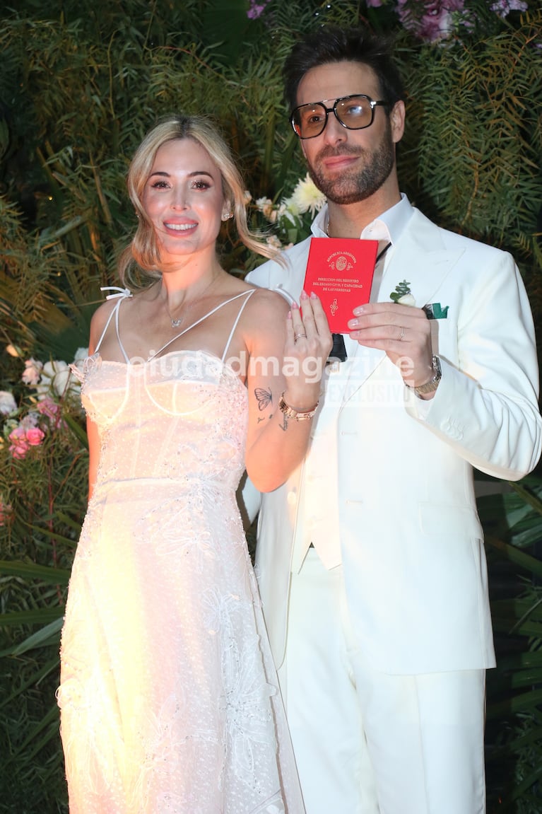Jésica Cirio y Elías Piccirillo se habían casado en mayo de 2024. (Foto: Ciudad)