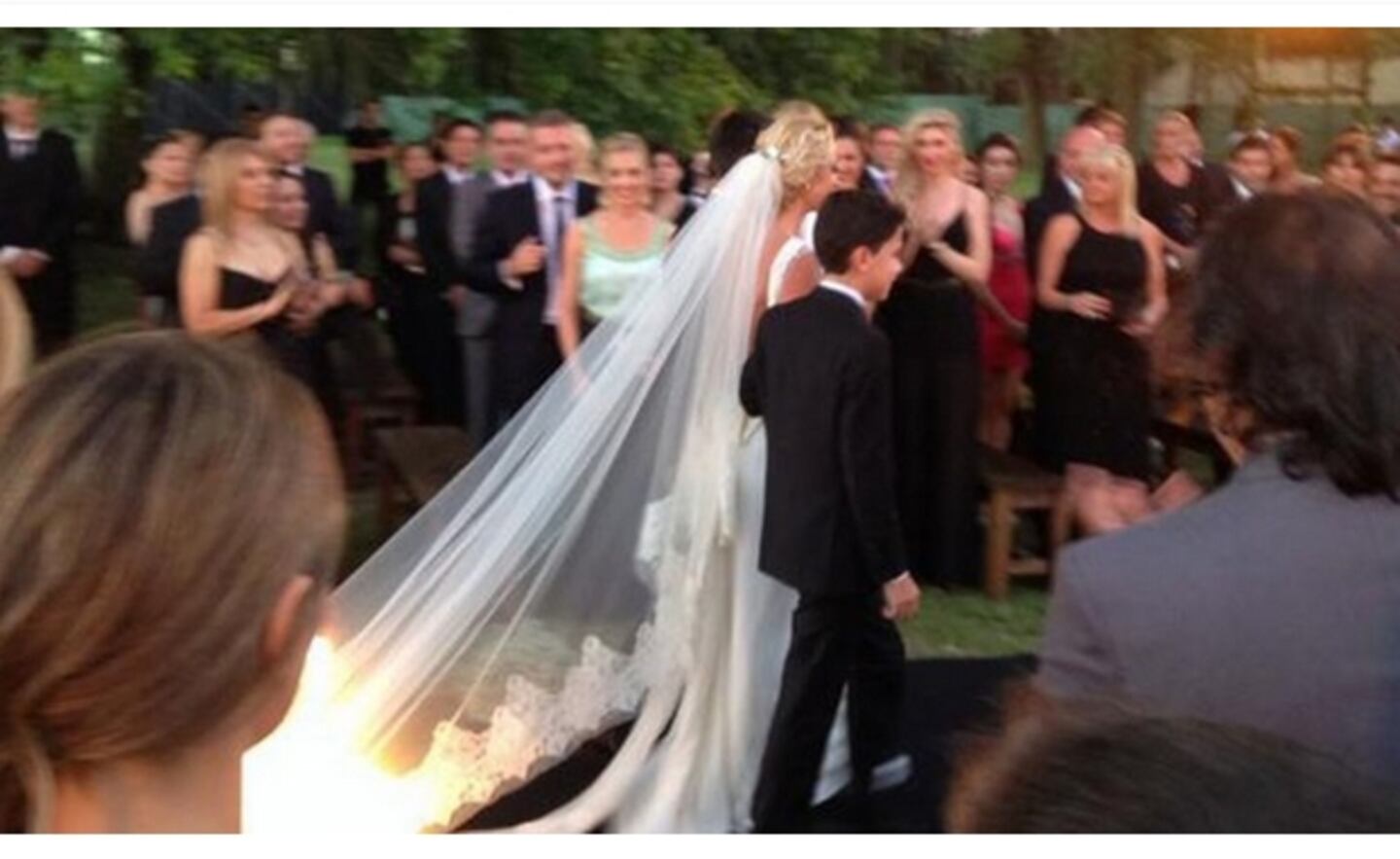 Jésica Cirio y Martín Insaurralde, celebrando su amor (Foto: Secreto verdaderos)