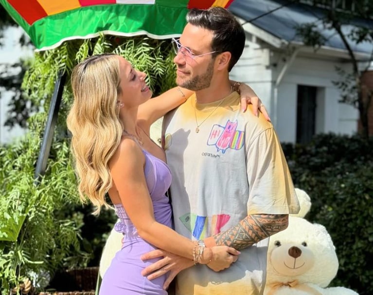 Jésica Cirio y su exmaido, Elías Piccirillo (Foto: redes sociales). 