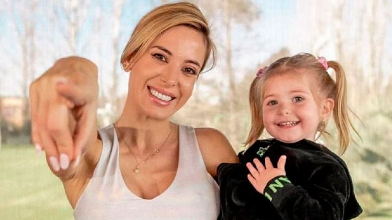 Jesica Cirio y su hija, Chloé Insaurralde.