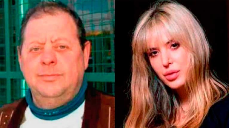 Jesica Cirio y su padre Horacio (Fotos:  capturas TV)