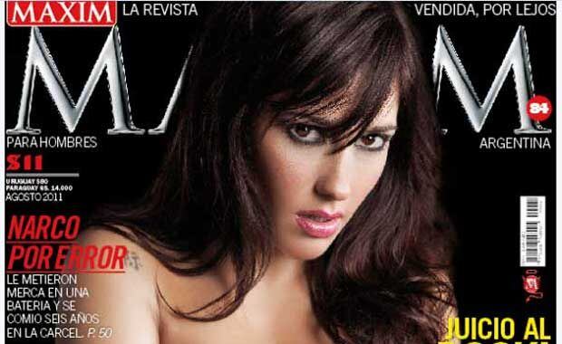 Jésica Hereñú en Maxim.