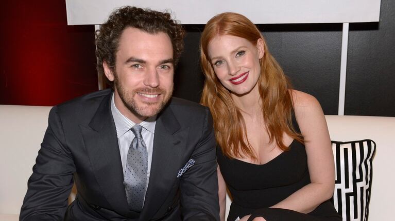 Jessica Chastain cumplió un año de casada con Gian Luca Passi de Preposulo
