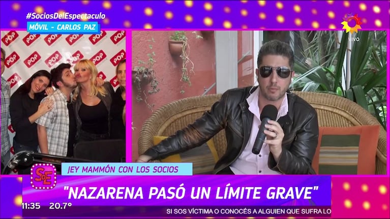 Jey Mammón con Socios del Espectáculo.