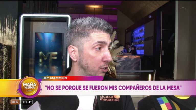 Jey Mammon habló del fuerte repudio de Lucas Benvenuto por su participación en los Martín Fierro 2023