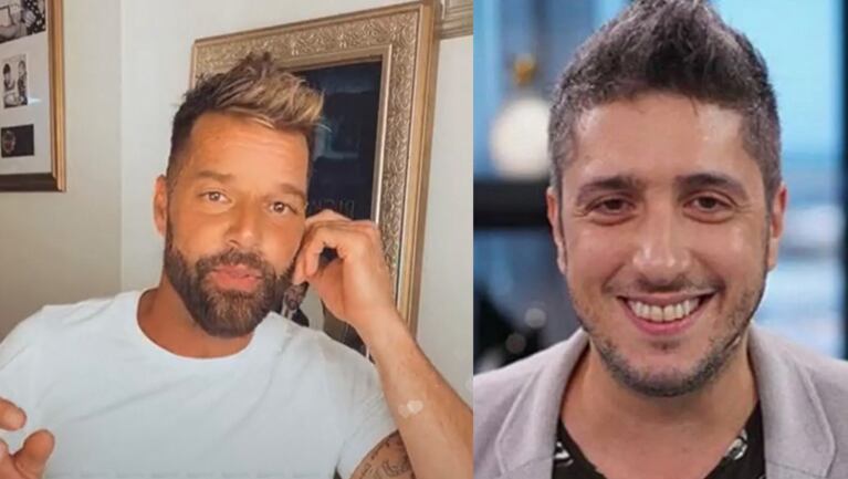 Jey Mammon le dedicó un pícaro mensaje a Ricky Martin en un vivo de Instagram.