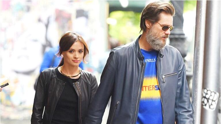 Jim Carrey con Cathriona White (Foto: Web)