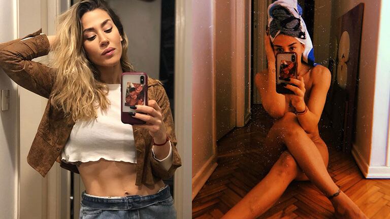 Jime apaciguó su ansiedad desnudándose. 