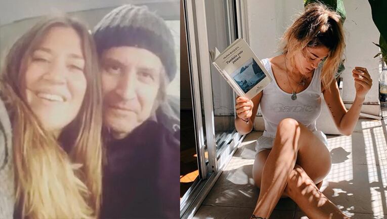 Jime recordó a su papá, Jorge.
