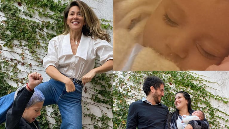 Jime se mostró muy agradecida por la familia que tiene.
