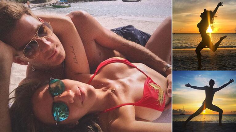 Jimena Barón, apasionada con Juan Martín del Potro en la playa
