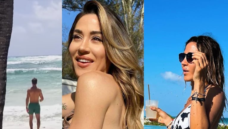 Jimena Barón compartió las postales de sus vacaciones con Matías Palleiro en Yucatán.