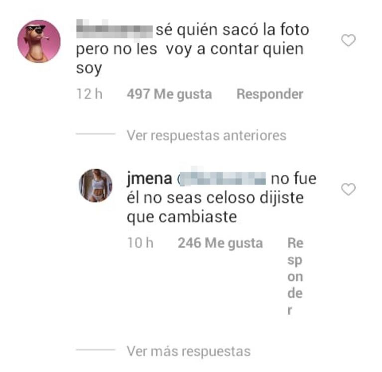 Jimena Barón compartió una foto súper sexy en el baño ¿sacada por Daniel Osvaldo?