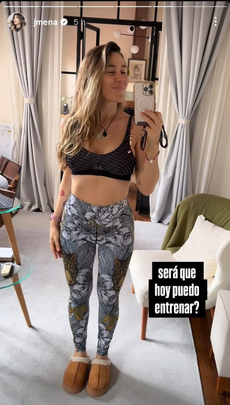 Jimena Barón con Arturo (Foto: Instagram).