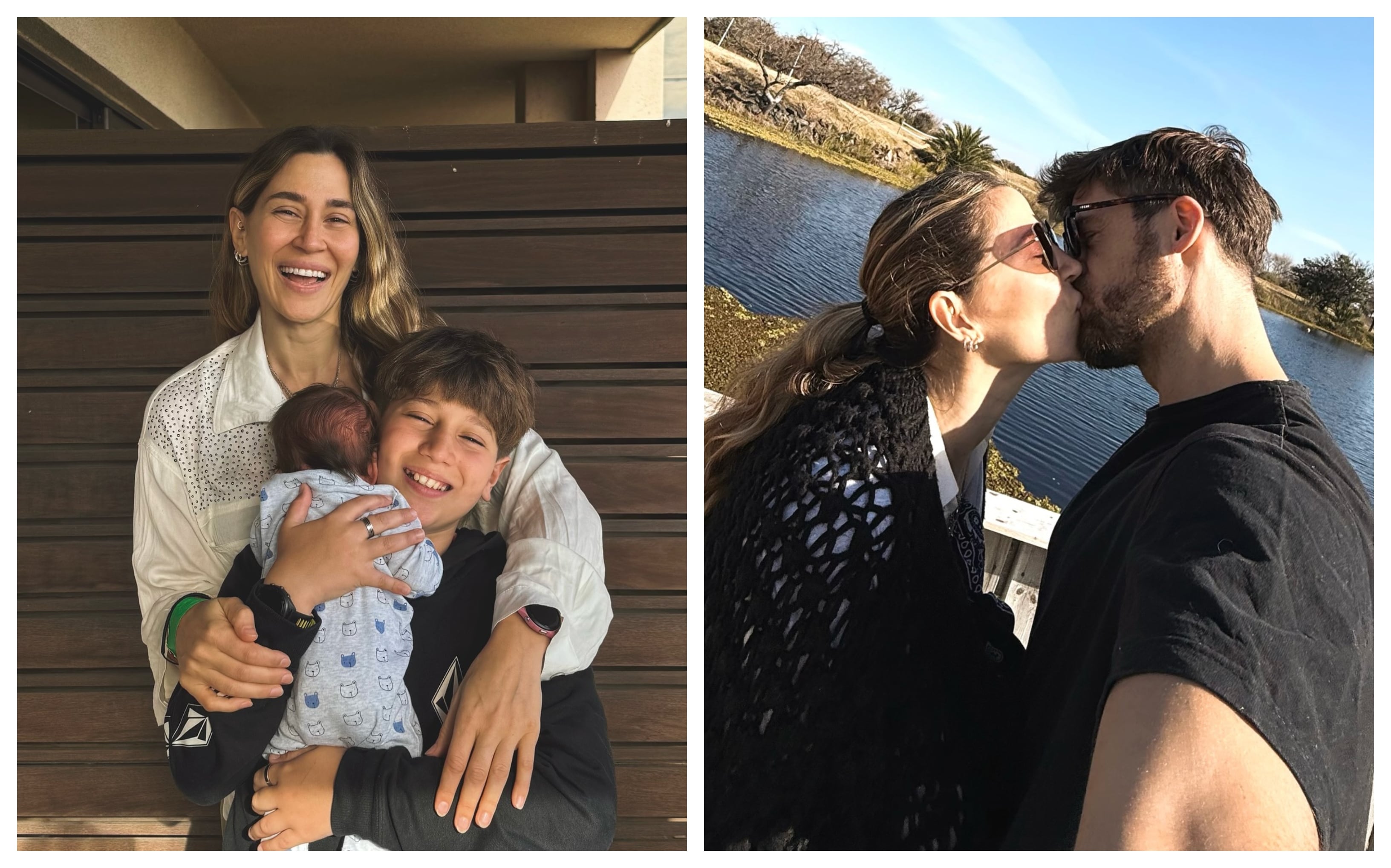 Jimena Barón, de vacaciones con sus hijos y su pareja en Colonia del Sacramento | Créditos: Instagram @jmena