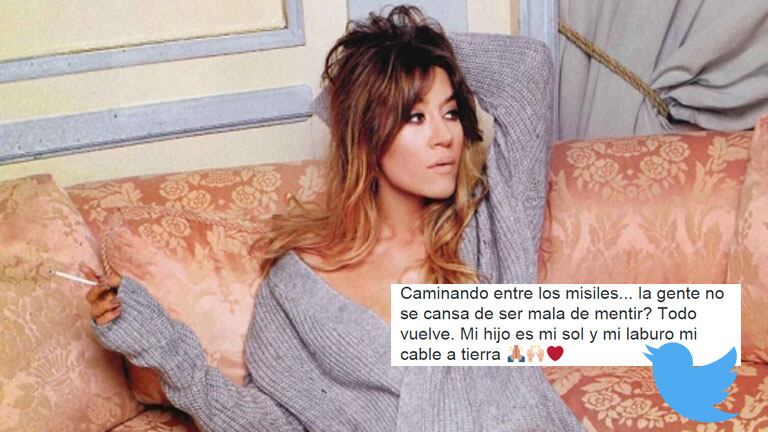 Jimena Barón descargó su malestar en un enigmático tweet (Foto: Gente y Twitter)