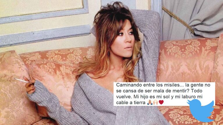 Jimena Barón descargó su malestar en un enigmático tweet (Foto: Gente y Twitter)