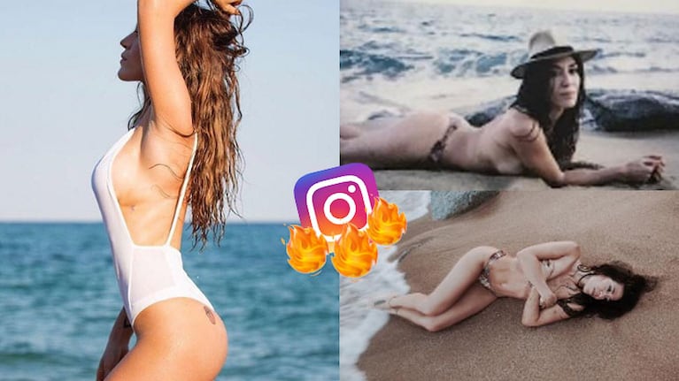 Jimena Barón, diosa total en España (Fotos: Instagram).
