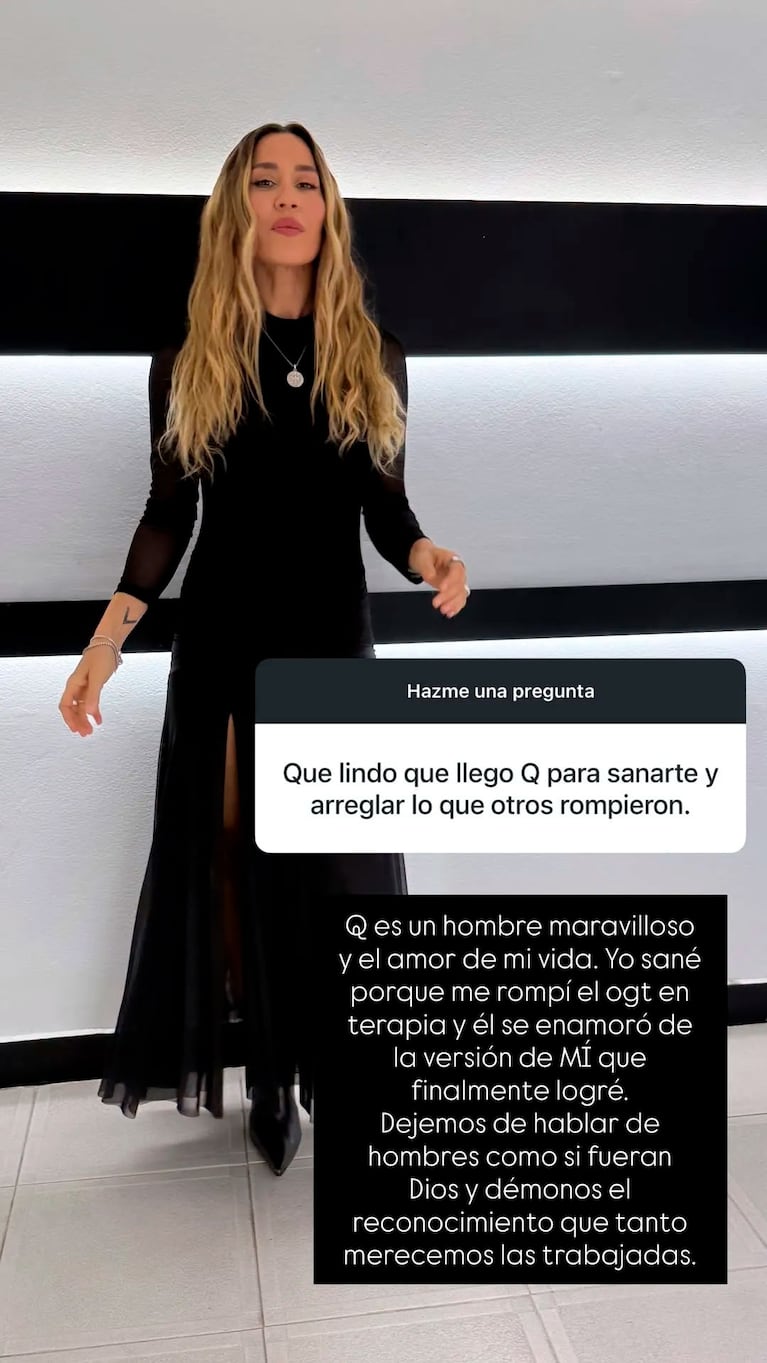 Jimena Barón explicó cómo logró sanar tras su relación tóxica con Daniel Osvaldo (Captura de Instagram)