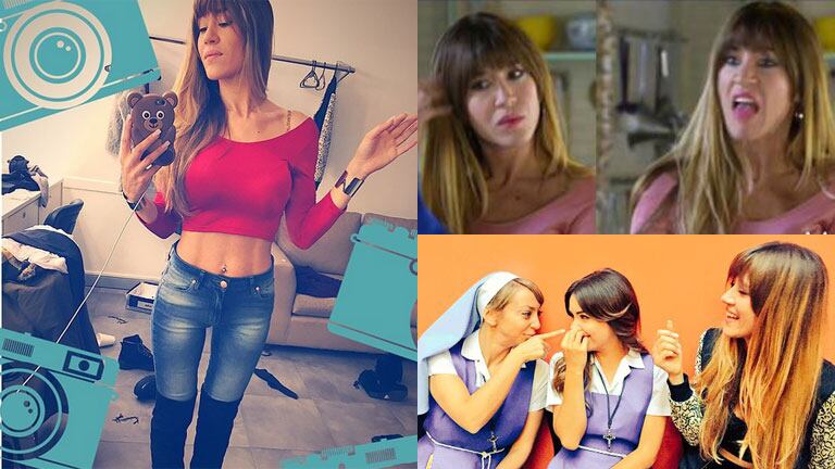 Jimena Barón, feliz por su participación en Esperanza Mía (Fotos: Web). 