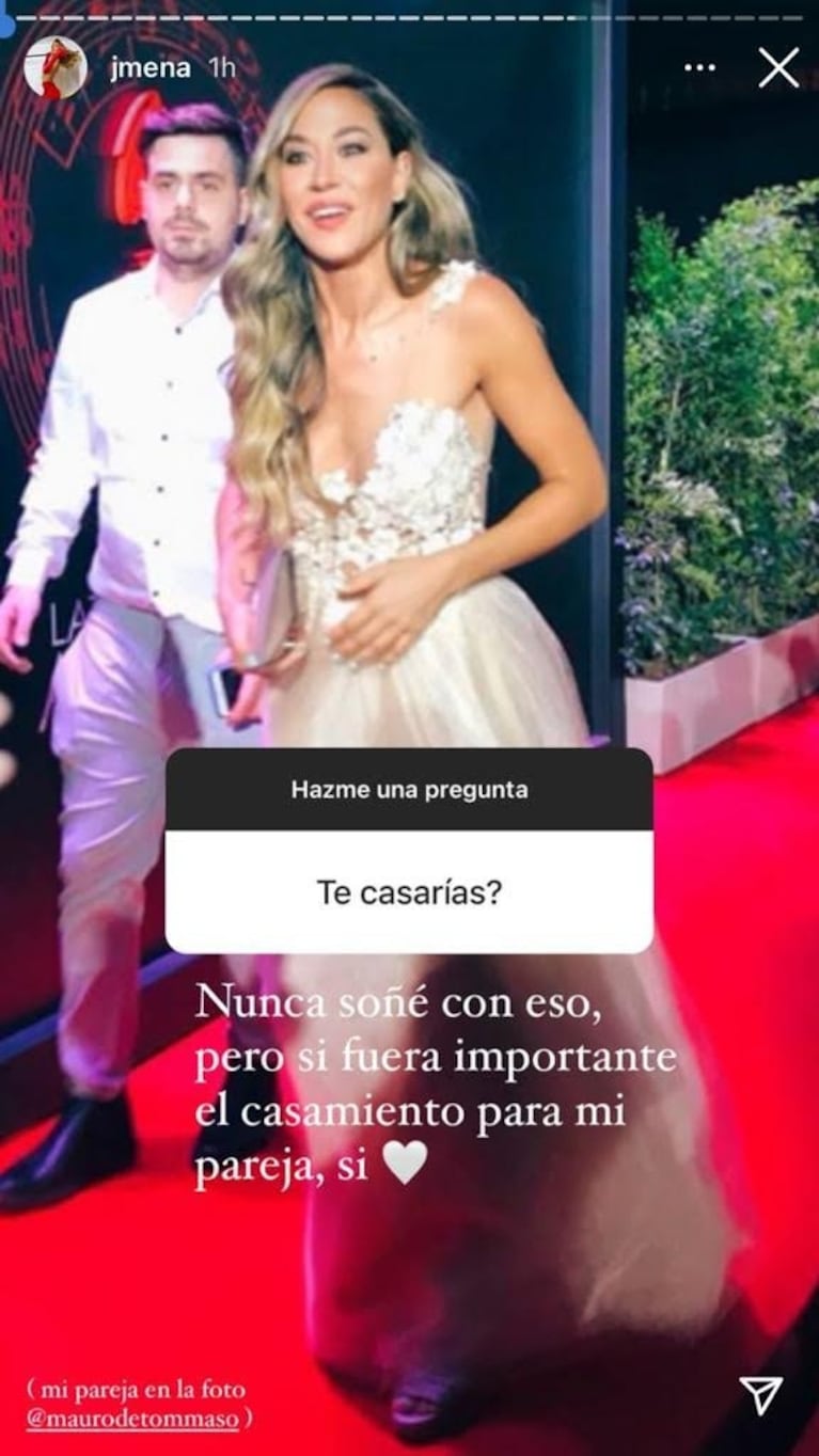 Jimena Barón habló a fondo sobre si alguna vez se casaría: "Nunca soñé con eso"