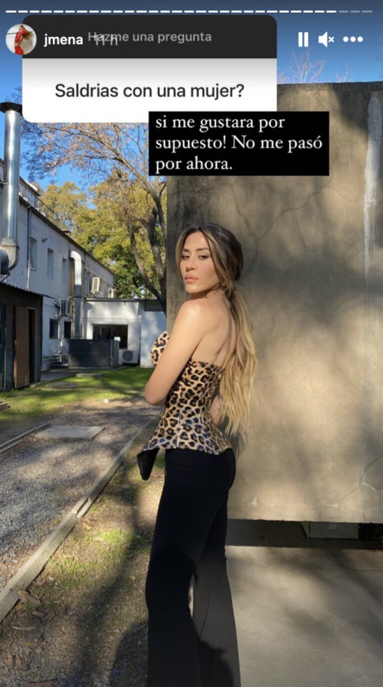 Jimena Barón habló sobre la posibilidad de salir con una mujer: "Si me gustara, claro que sí"