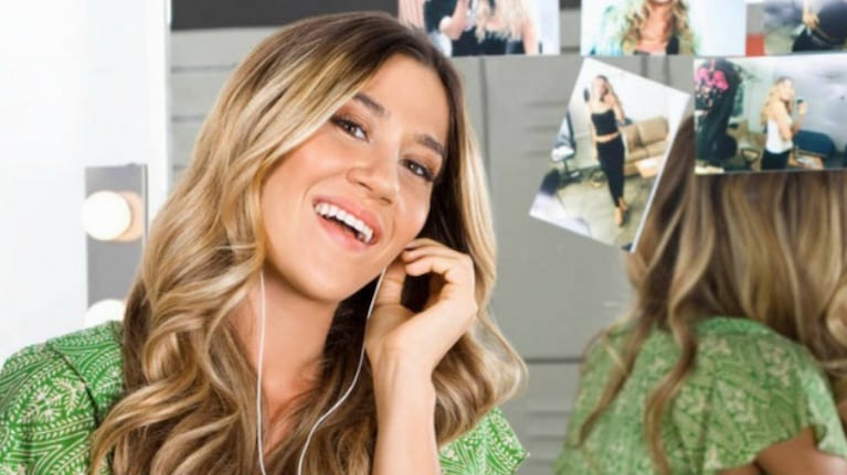 Jimena Barón, íntima en el ciclo radial Basta de todo. (Fotos: Web)